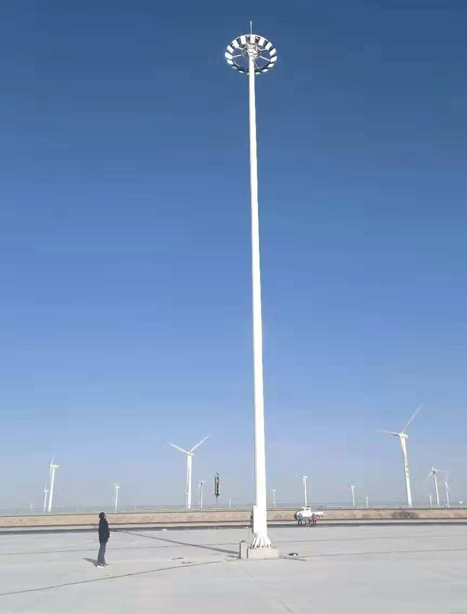 瓜州高速路服务区达日高杆灯项目