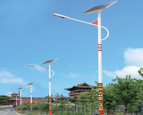 达日民族特色路灯
