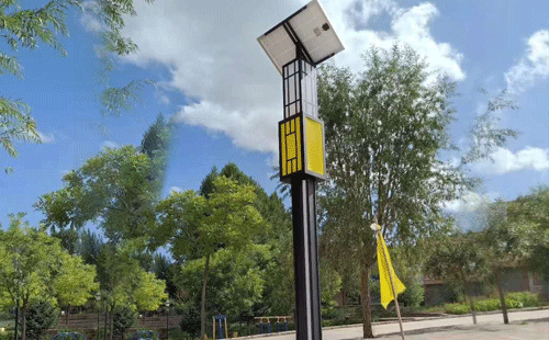 达日智慧路灯安装